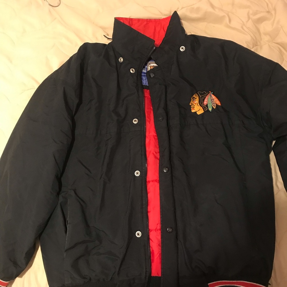 Vintage Starter Jacket Chicago Blackhawks